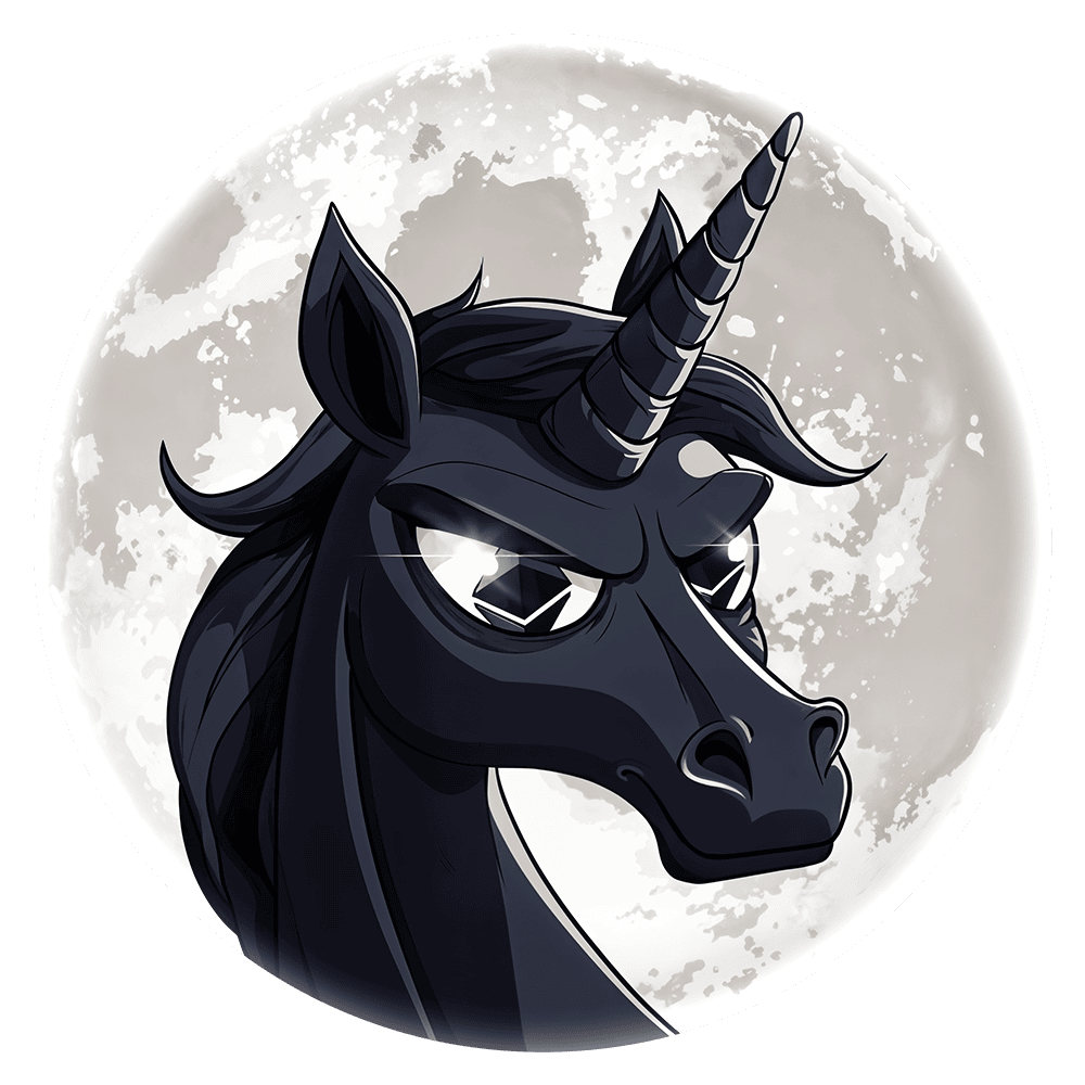 Black Unicorn Logo